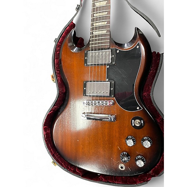 Used Gibson 1960S Tribute SG 2 Color Sunburst Solid Body Electric Guitar
