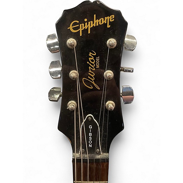Used Epiphone Les Paul Junior 2 Color Sunburst Solid Body Electric Guitar