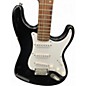 Used Squier Standard Stratocaster Black Solid Body Electric Guitar