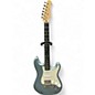 Used Donner Seeker teal Solid Body Electric Guitar thumbnail
