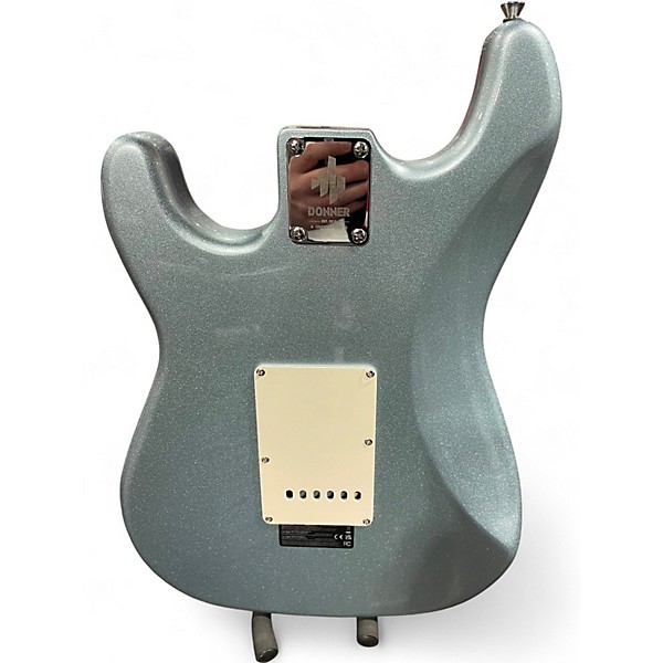 Used Donner Seeker teal Solid Body Electric Guitar