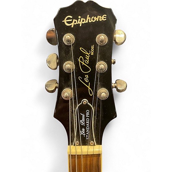 Used Epiphone Les Paul Plustop Pro Blue Solid Body Electric Guitar