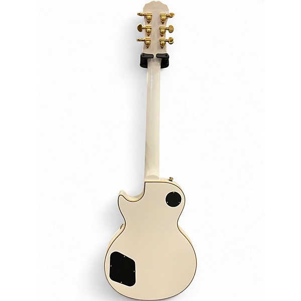 Used Epiphone Les Paul Custom Pro Alpine White Solid Body Electric Guitar