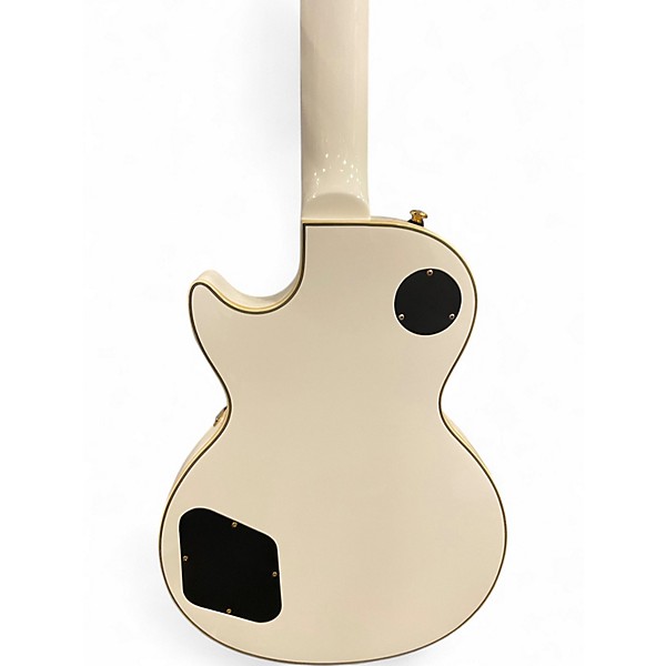 Used Epiphone Les Paul Custom Pro Alpine White Solid Body Electric Guitar