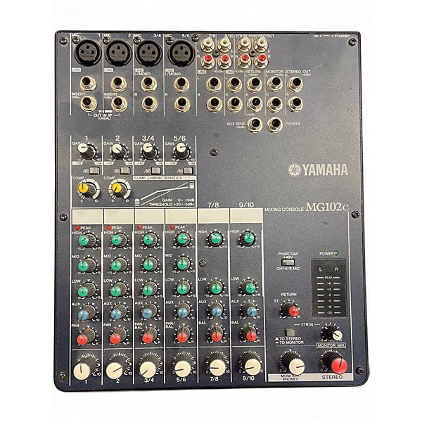 Used Yamaha MG102C Unpowered Mixer