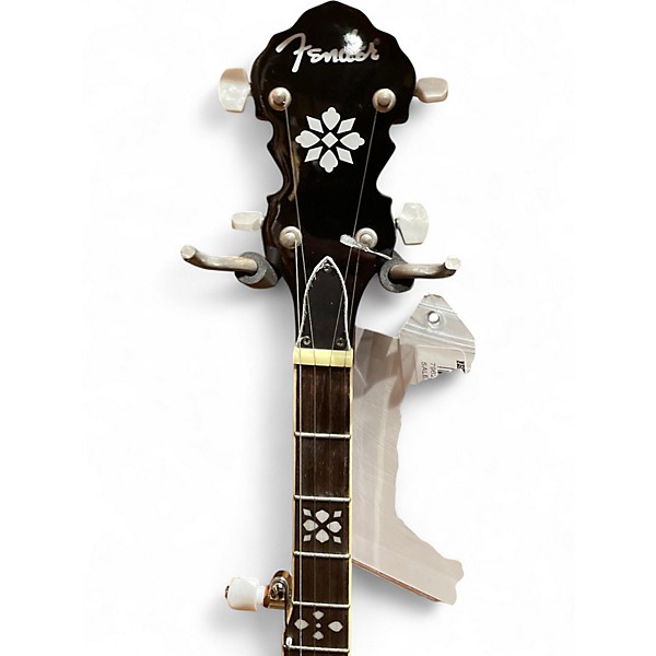 Used Fender 5-String Banjo with Resonator Natural Banjo