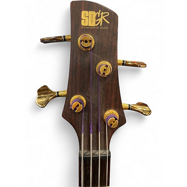 Used Ibanez Sr1300 Natural Electric Bass Guitar