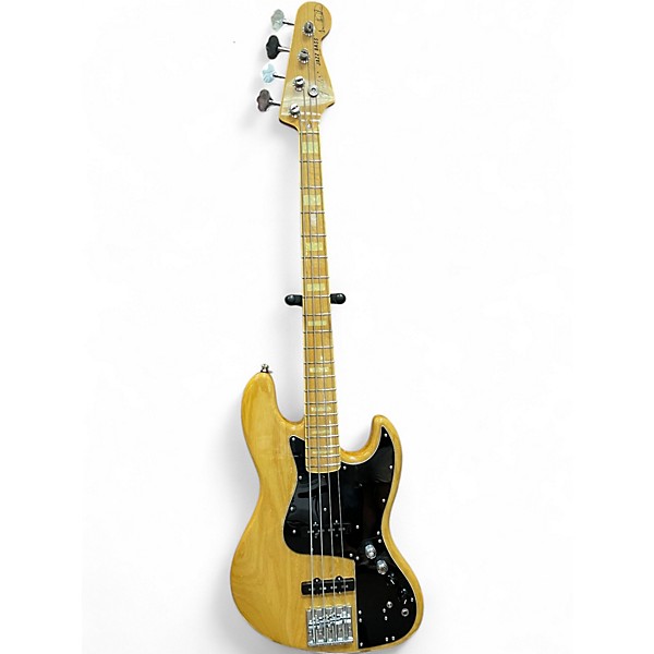 Used Fender Marcus Miller Signature Jazz Bass Natural Electric Bass Guitar