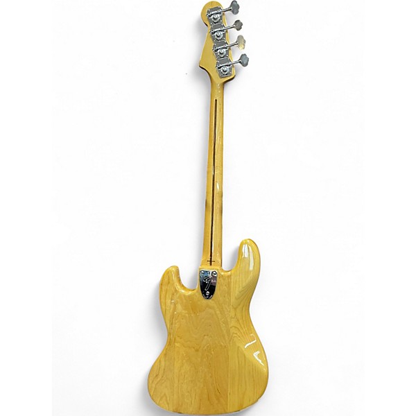 Used Fender Marcus Miller Signature Jazz Bass Natural Electric Bass Guitar