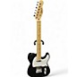 Used Squier Telecaster Black Solid Body Electric Guitar thumbnail
