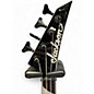 Used Jackson RRB IV BLACK WITH WHITE PINSTRIPE Electric Bass Guitar