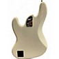 Used Fender American Ultra Jazz Bass V WHITE Electric Bass Guitar