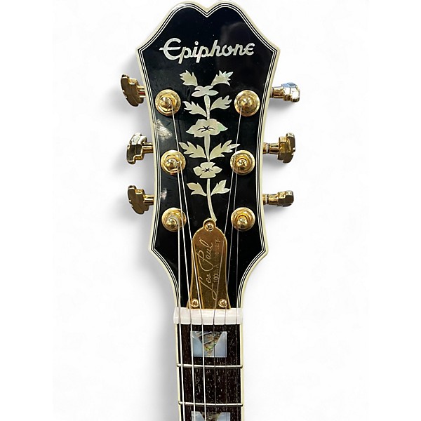 Used Epiphone LES PAUL 100TH ANNIVERSARY Natural Solid Body Electric Guitar