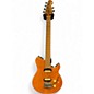 Used Sterling by Music Man Sub AX3 Axis Transparent Yellow Solid Body Electric Guitar thumbnail