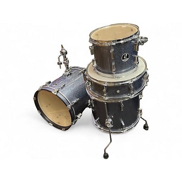 Used Sonar 4 Piece SAFARI TITANIUM QUARTZ Drum Kit