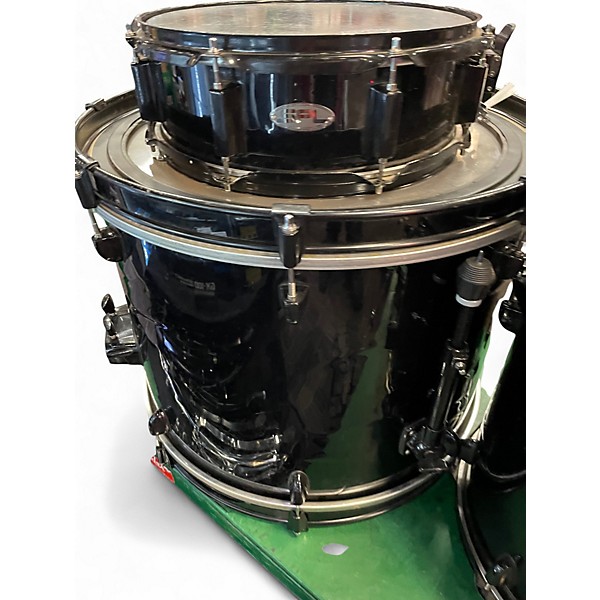 Used SPL 5 Piece drums Black Drum Kit