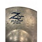 Used Zildjian 16in Z Custom Rock Crash Cymbal