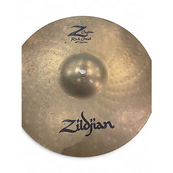 Used Zildjian 16in Z Custom Rock Crash Cymbal