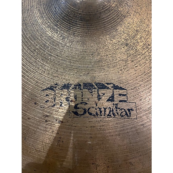Used Zildjian 20in bronze samtoar Cymbal
