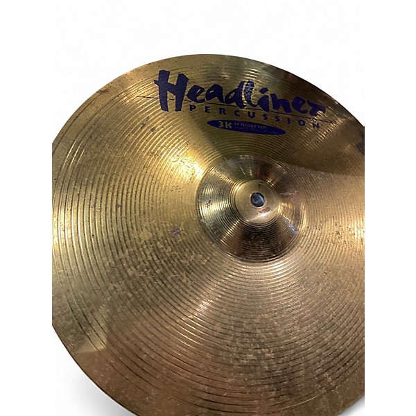 Used Headliner 14in 3k hi hat Cymbal