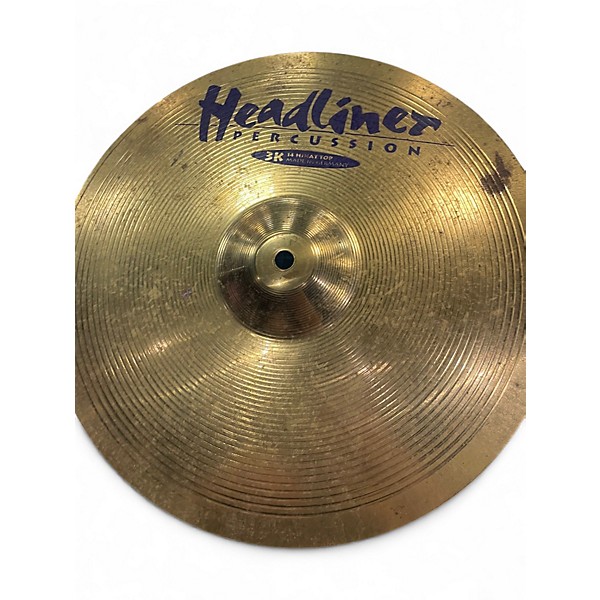 Used Headliner 14in 3k hi hat Cymbal
