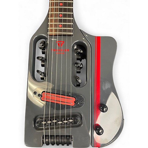 Used Traveler Guitar Speedster DELUXE Gray Electric Guitar
