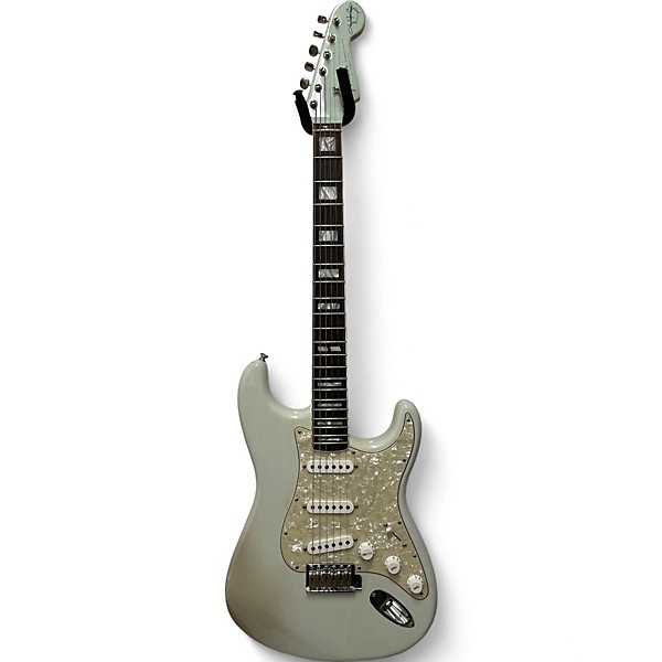 Used Fender Kenny Wayne Shepherd USA Signature Stratocaster Matching Headstock FADED SONIC BLUE Solid Body Electric Guitar
