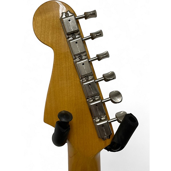 Used Fender Kenny Wayne Shepherd USA Signature Stratocaster Matching Headstock FADED SONIC BLUE Solid Body Electric Guitar