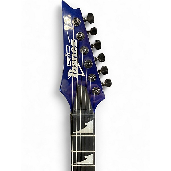 Used Ibanez GRG120EX Blue Solid Body Electric Guitar