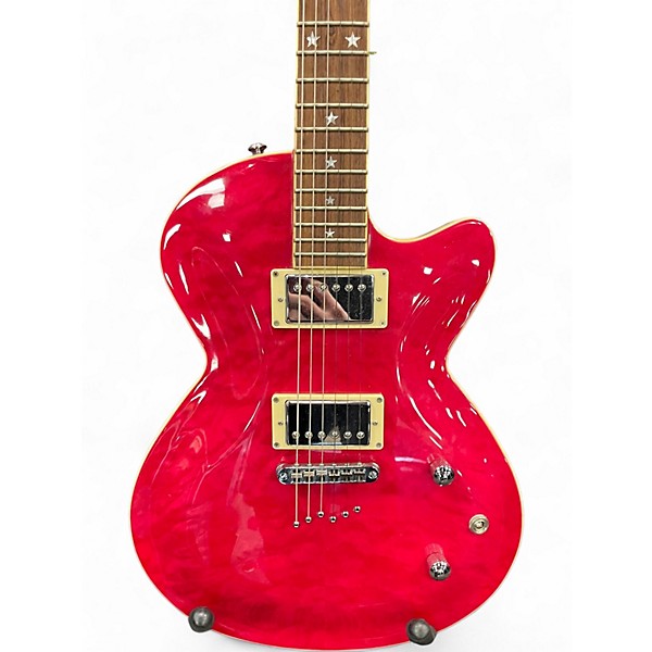 Used 2010s Daisy Rock Rock Candy Special Atomic Pink Solid Body Electric Guitar