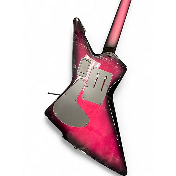Used Schecter Guitar Research E-1 FRS Special Edition Trans Purple Solid Body Electric Guitar
