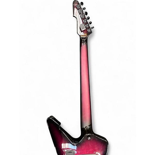 Used Schecter Guitar Research E-1 FRS Special Edition Trans Purple Solid Body Electric Guitar