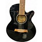 Used Ibanez AEG4JP Black Acoustic Guitar