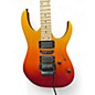 Used Ibanez RG470MB GOLD AND ORANGE Solid Body Electric Guitar