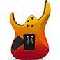 Used Ibanez RG470MB GOLD AND ORANGE Solid Body Electric Guitar