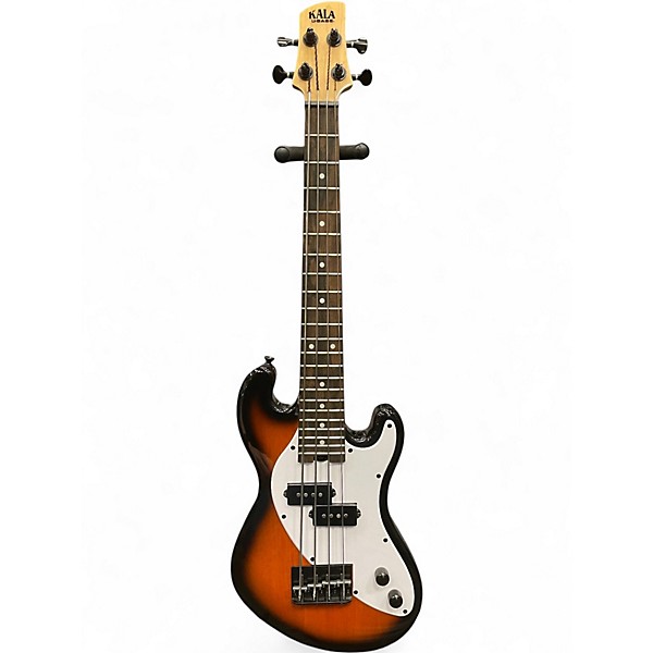 Used Kala SOLID BODY U BASS 2 Color Sunburst Electric Bass Guitar
