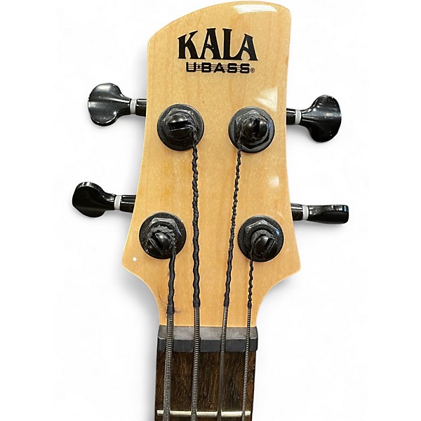 Used Kala SOLID BODY U BASS 2 Color Sunburst Electric Bass Guitar