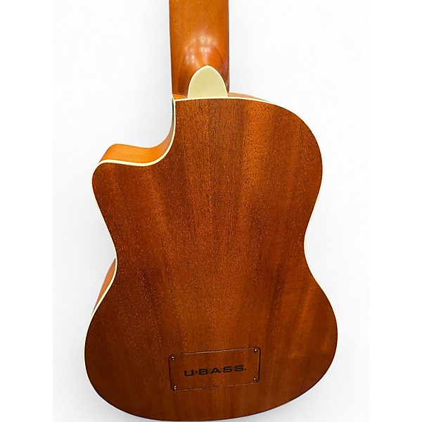 Used Kala SCOUT FL U BASS Natural Acoustic Bass Guitar