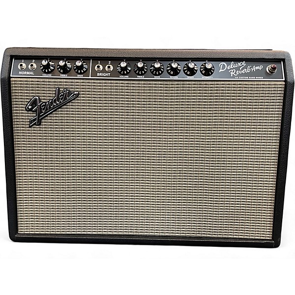 Used Fender 64 Custom Deluxe Reverb Tube Guitar Combo Amp