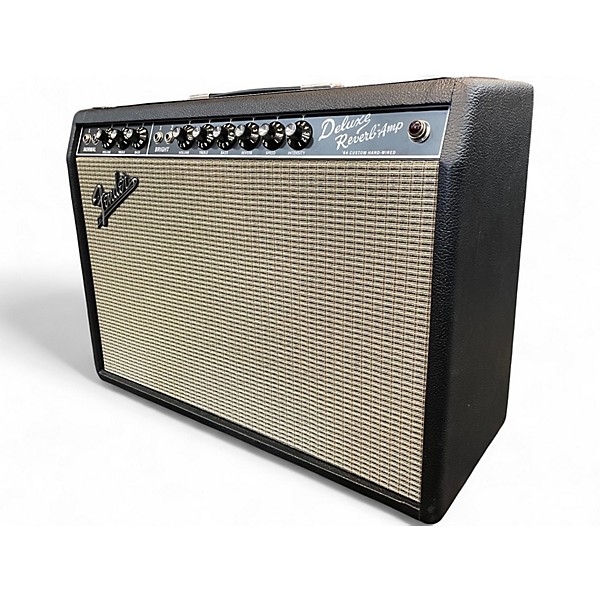 Used Fender 64 Custom Deluxe Reverb Tube Guitar Combo Amp