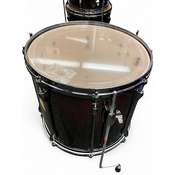 Used 2015 TAMA 5 Piece Superstar Hyperdrive Dark Mocha Fade Drum Kit