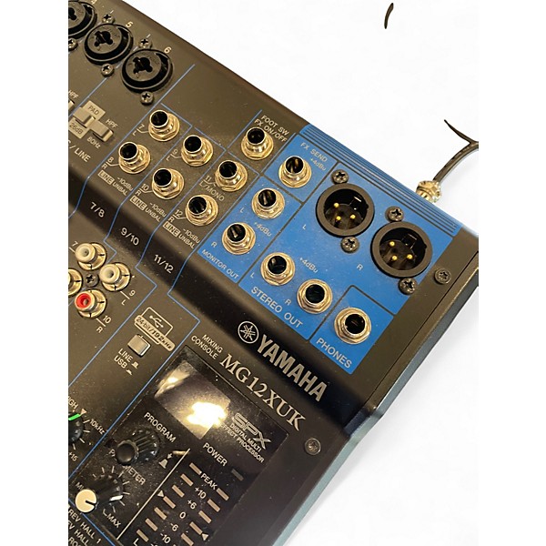 Used Yamaha MG12XU Unpowered Mixer