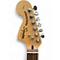 Used Squier Standard Stratocaster Left Handed Black Electric Guitar
