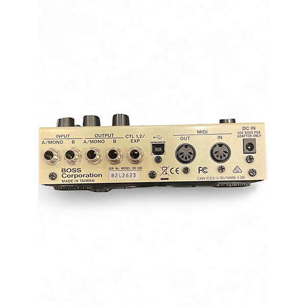 Used BOSS DD500 Digital Delay Effect Pedal