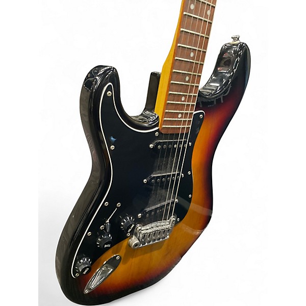 Used G&L Legacy Left Handed 3 Color Sunburst Electric Guitar