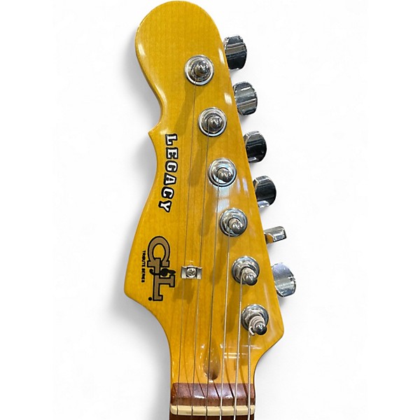 Used G&L Legacy Left Handed 3 Color Sunburst Electric Guitar