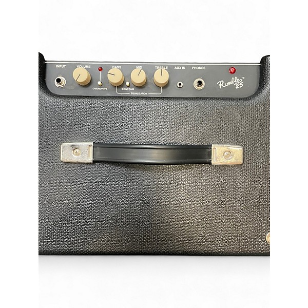Used Fender Rumble 25 25W 1x10 Bass Combo Amp