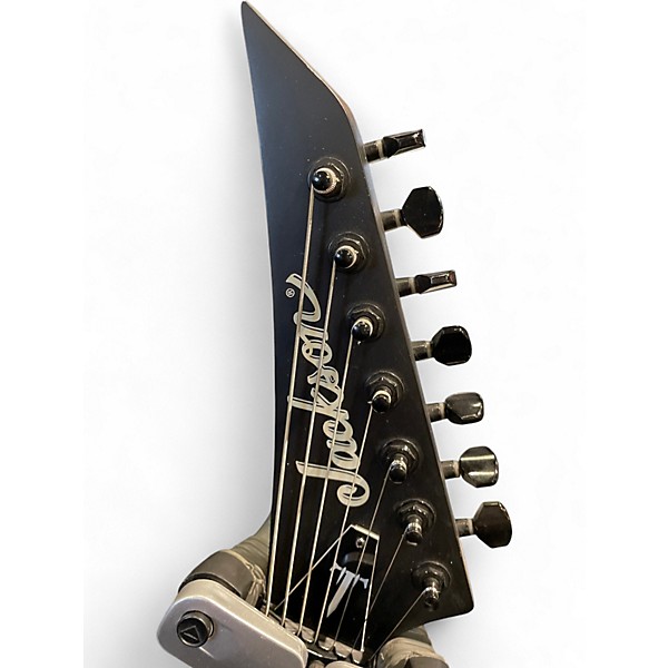 Used Jackson KV7 COREY BEAULIEU X SERIES Black Solid Body Electric Guitar