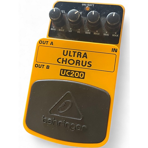 Used Behringer UC200 ULTRA CHORUS Effect Pedal