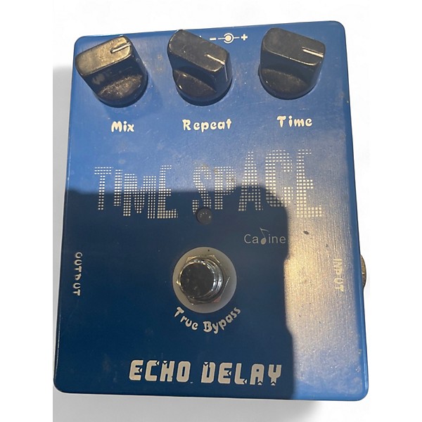 Used Echo Delay TIME SPACE Bass Effect Pedal
